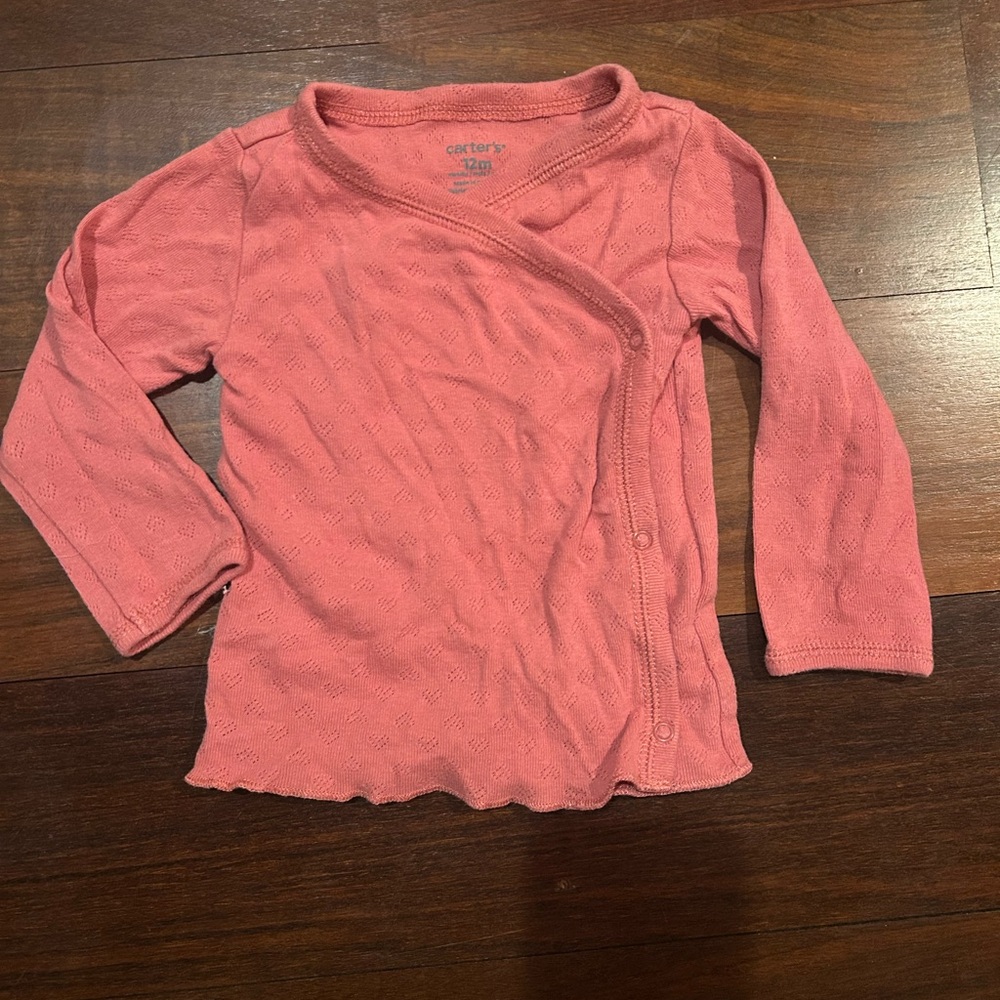Set of 7 Pieces for Girls 12 months Carter’s Like New - Picture 4 of 9